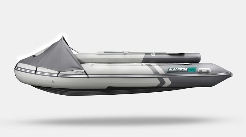 Лодка ПВХ Gladiator E450PROX надувная